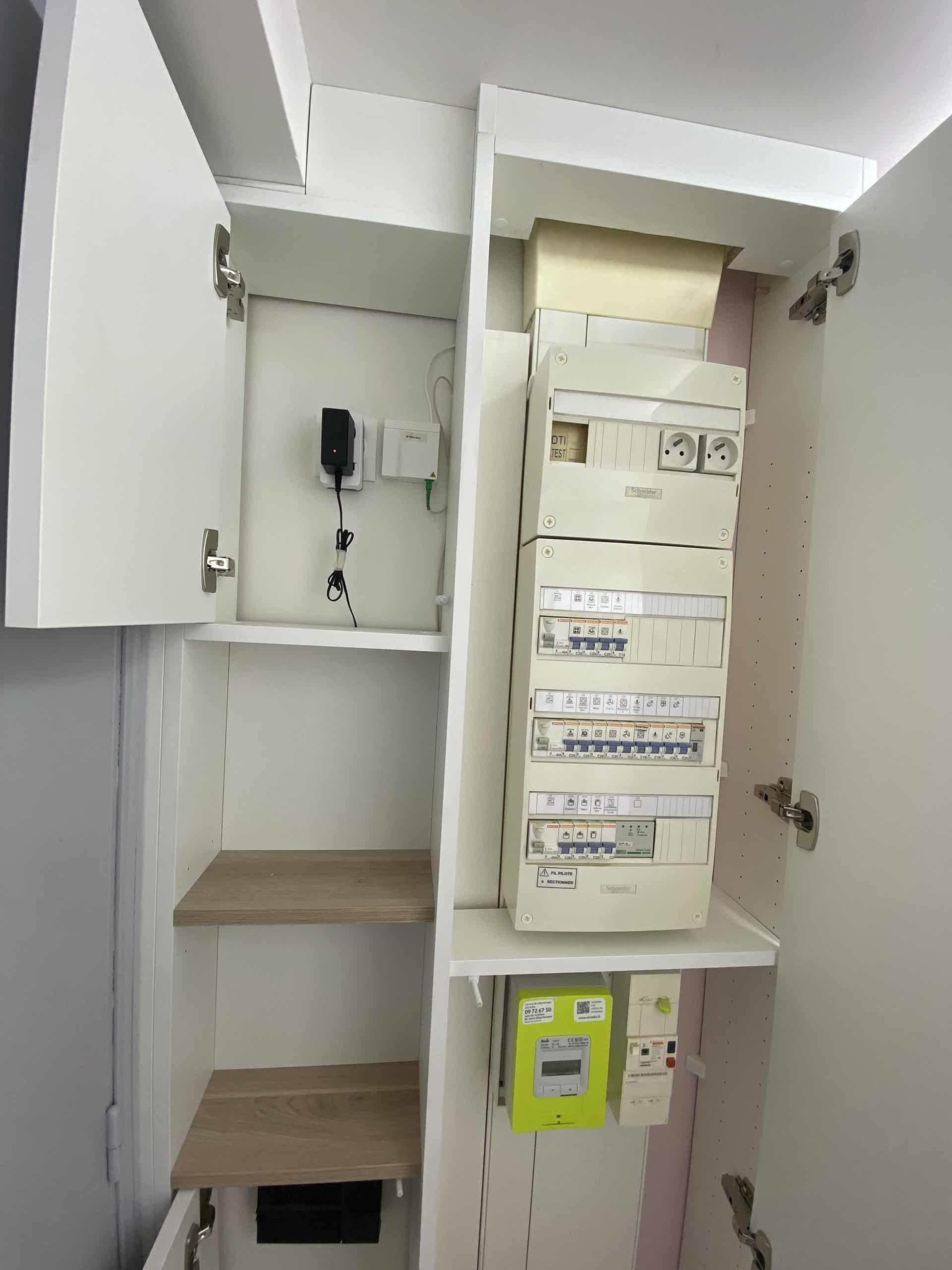 Entrée cache compteur 1